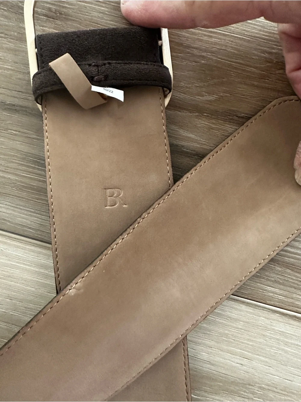 Banana Republic Vegan Suede Belt S